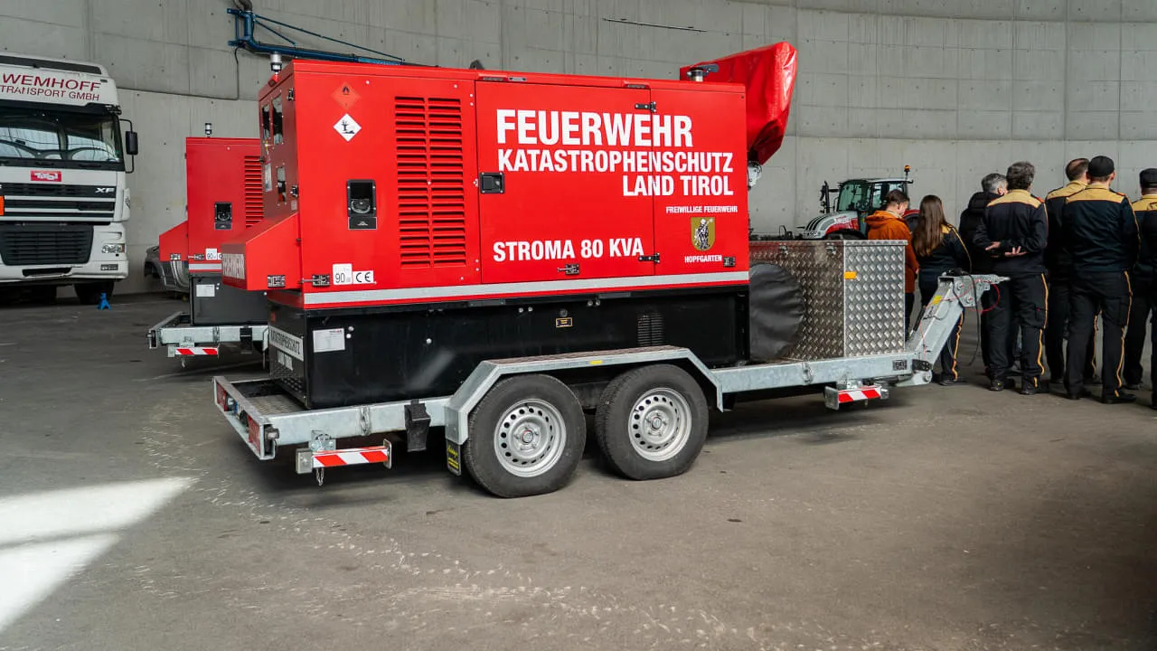 STROMA für FF Hopfgarten und FF Jochberg