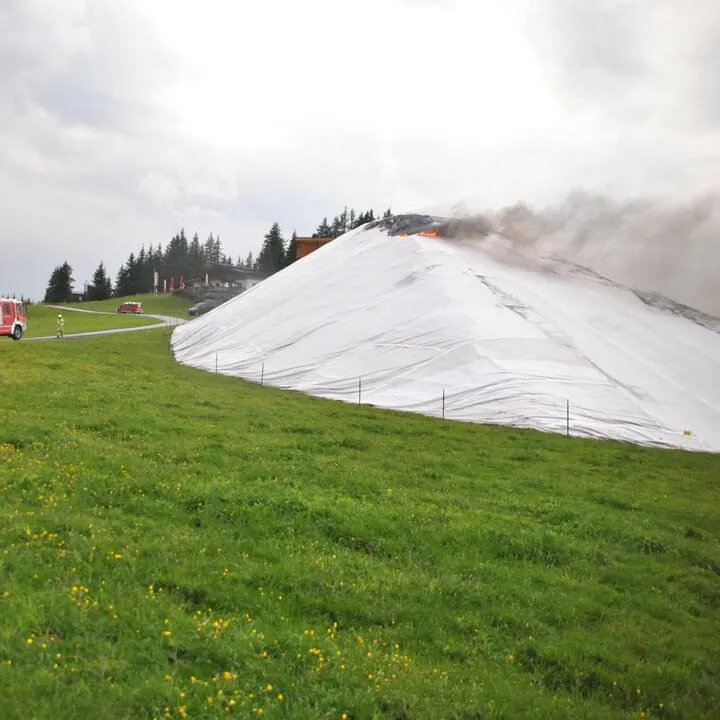 Brand-Schneedepot-Hahnenkamm